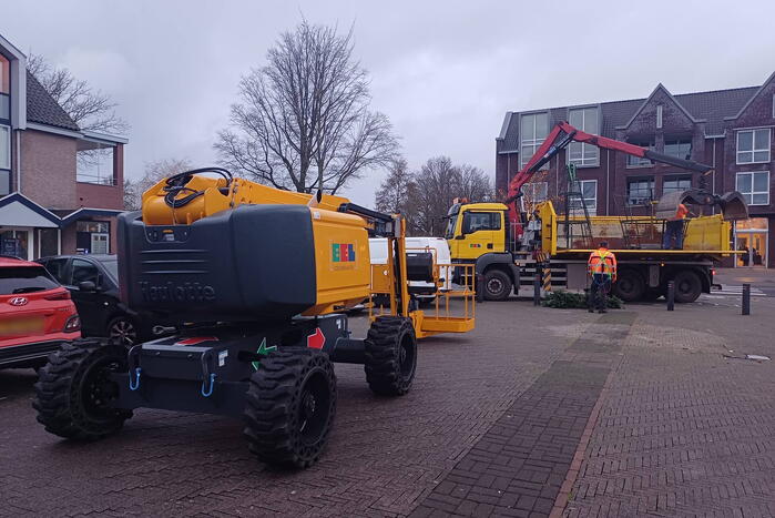 Gemeente haalt kerstboom vroegtijdig weg