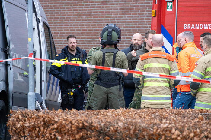 Woningen ontruimd na aantreffen van explosief