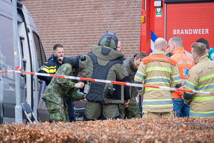 Woningen ontruimd na aantreffen van explosief