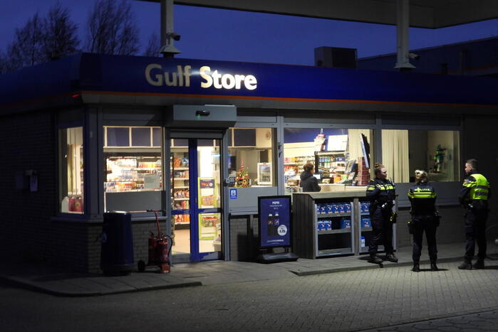Onderzoek naar overval op tankstation