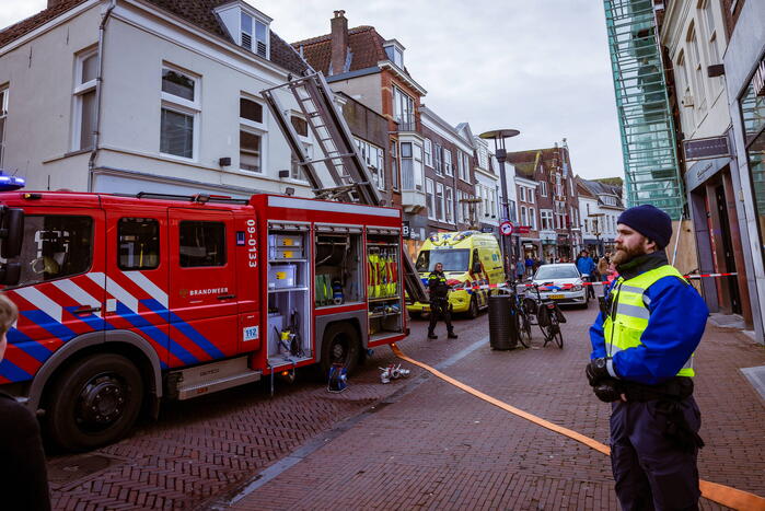 Veel schade bij woningbrand