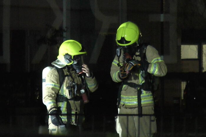 Scooterbrand straalt aan tegen school