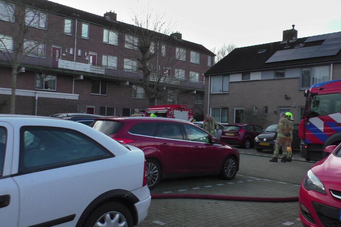 Kleine keukenbrand snel onder controle
