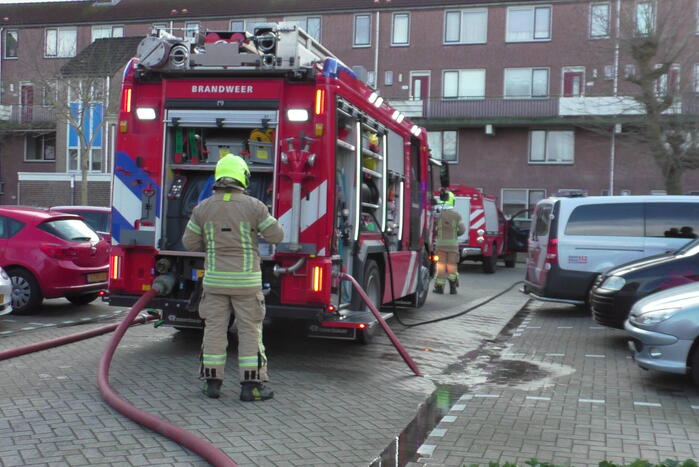 Kleine keukenbrand snel onder controle