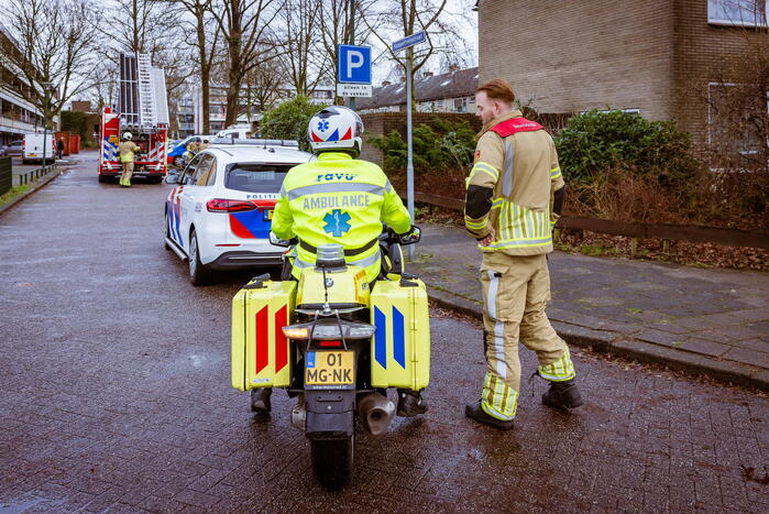 Vergeten pan zorgt voor brand