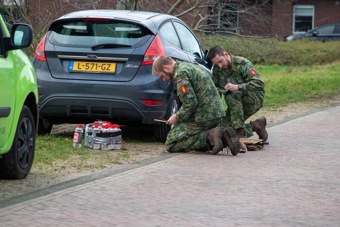 Straat afgezet na aantreffen vuurwerkbom