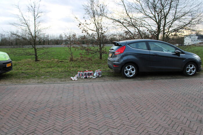 Straat afgezet na aantreffen vuurwerkbom