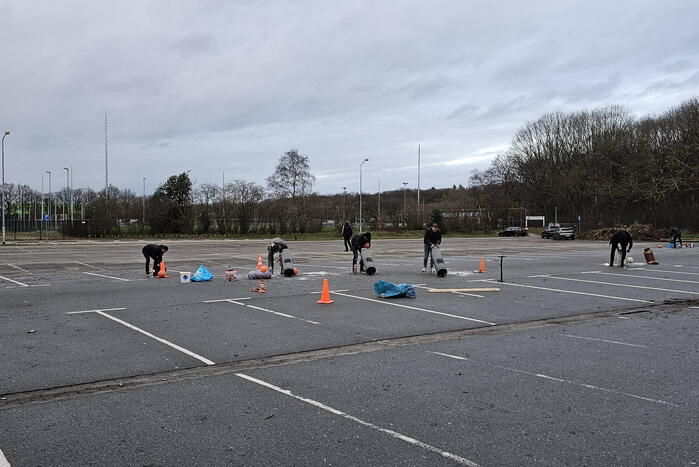 Carbidschieten trekt veel bekijks