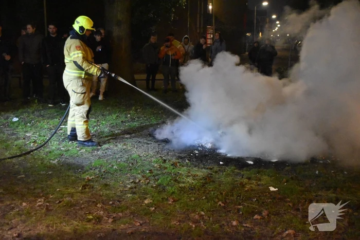 Buitenbrand snel onder controle