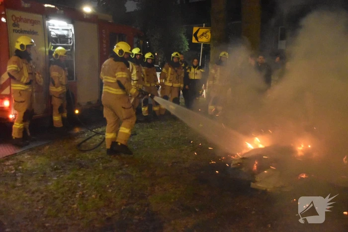 Buitenbrand snel onder controle
