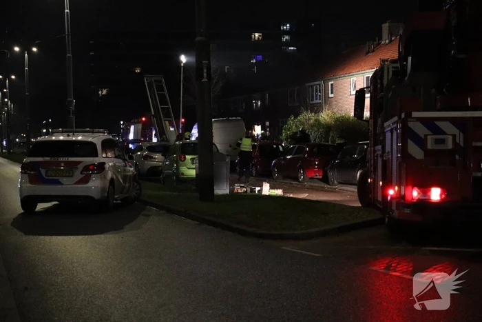 Dak brand snel onder controle