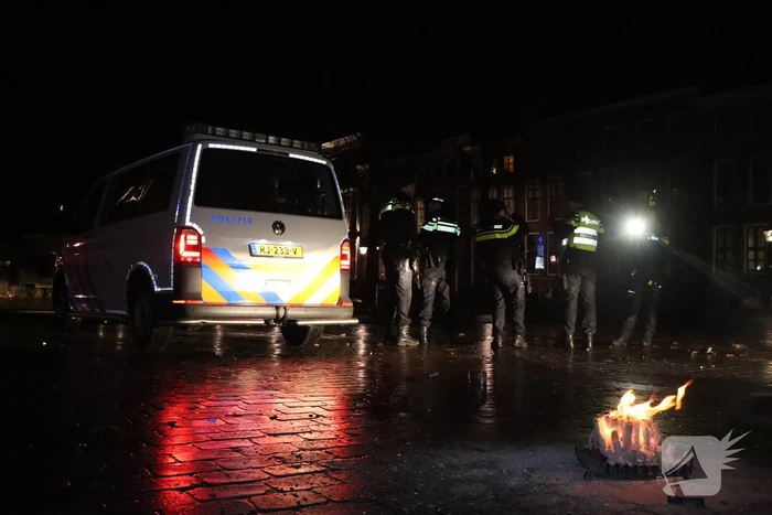 Grote politie-inzet na vernielingen en overlast in binnenstad