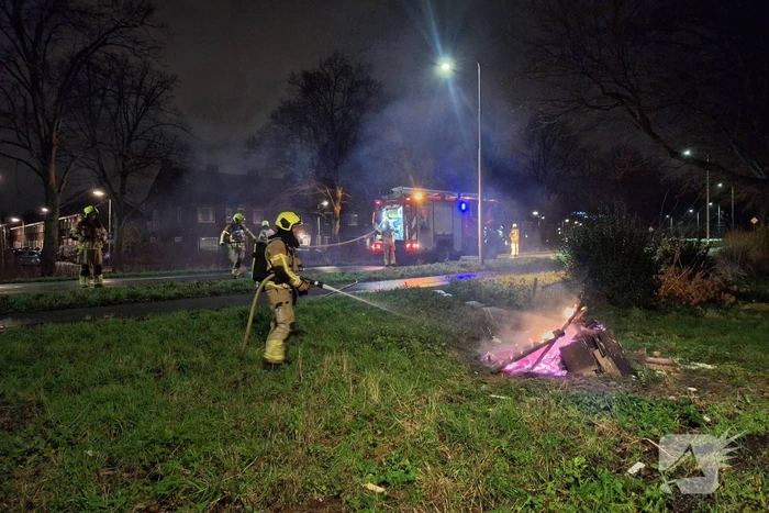 brand koningin wilhelminaweg gouda