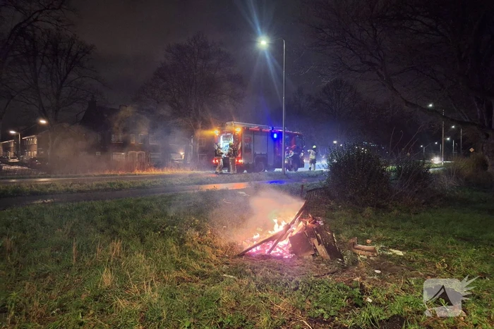Buitenbrand snel onder controle