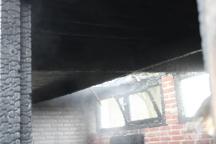 Uitslaande brand in schuur snel geblust