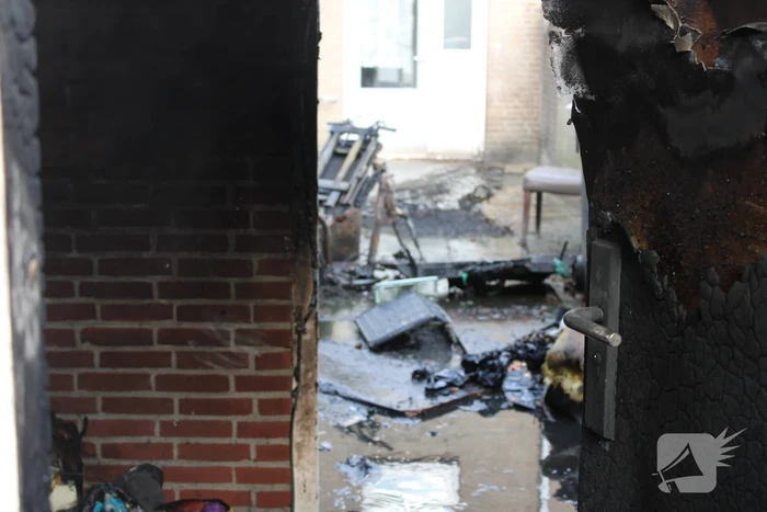 Uitslaande brand in schuur snel geblust