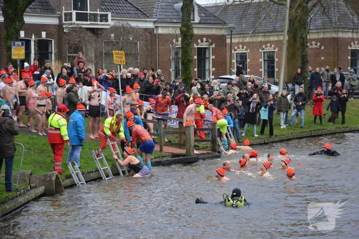 Grote belangstelling voor nieuwjaarsduik