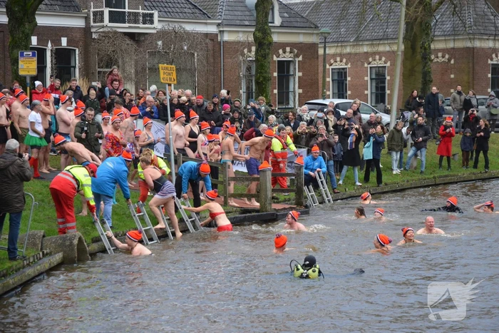 Grote belangstelling voor nieuwjaarsduik
