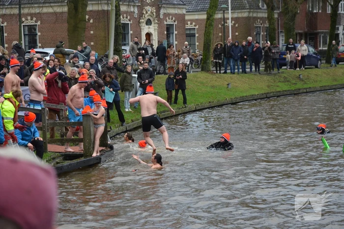 Grote belangstelling voor nieuwjaarsduik