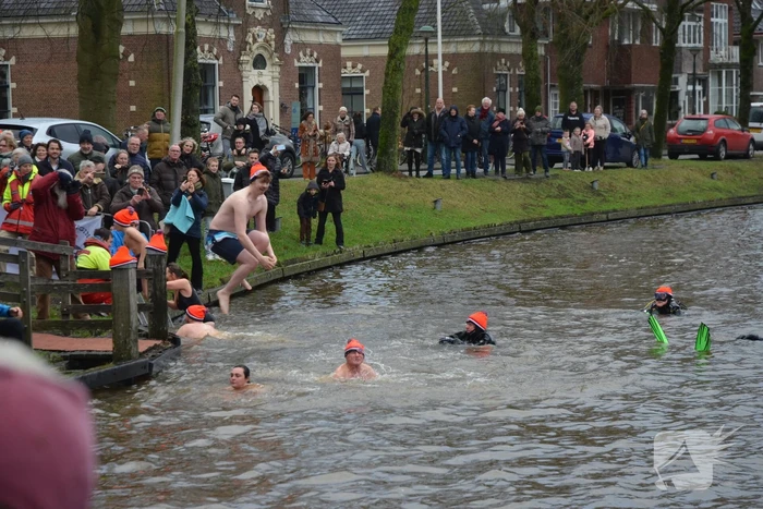 Grote belangstelling voor nieuwjaarsduik