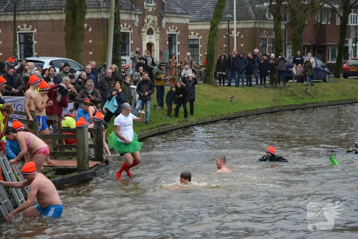Grote belangstelling voor nieuwjaarsduik