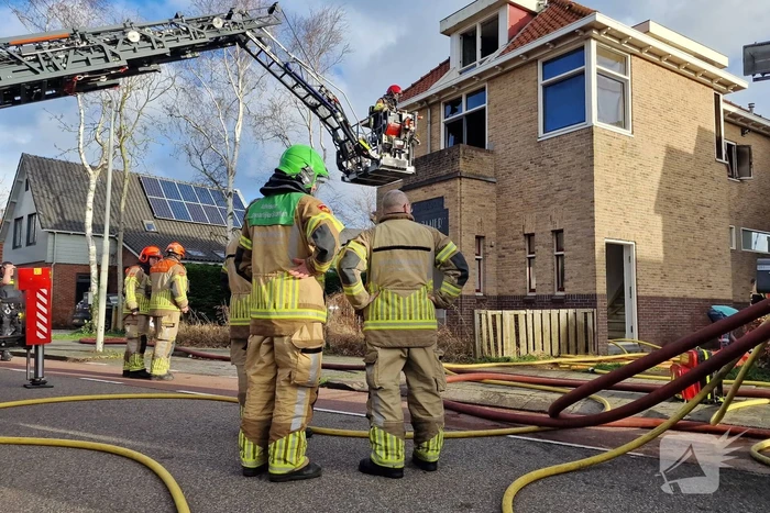 Dode bij felle brand in woning