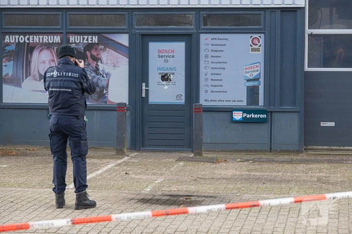 Explosief aangetroffen bij bedrijfspand