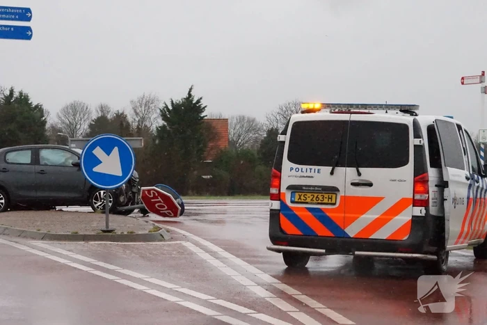 Ongeval tussen twee voertuigen op bekende kruising