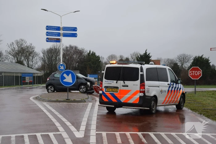 Ongeval tussen twee voertuigen op bekende kruising