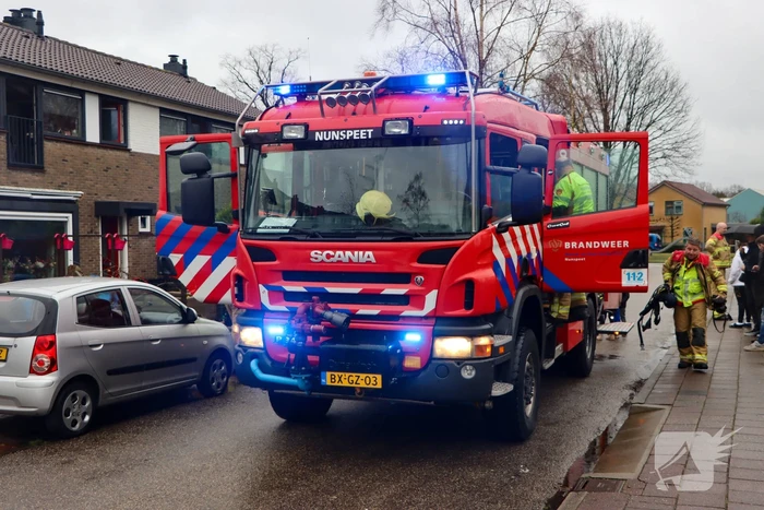 Brand in woning snel onder controle