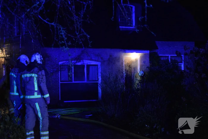 Rookontwikkeling bij brand in woning