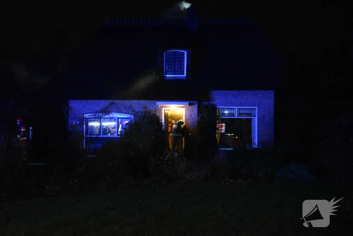 Rookontwikkeling bij brand in woning