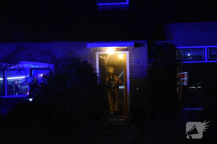 Rookontwikkeling bij brand in woning