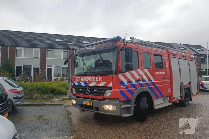 Bewoner gecontroleerd na brand op zolder
