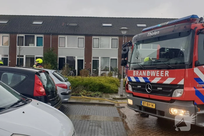 Bewoner gecontroleerd na brand op zolder