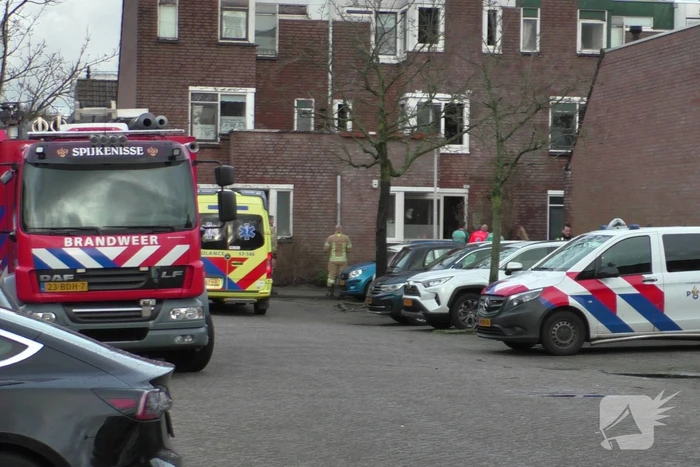 Matras vat vlam in woning