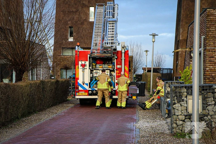 Kelder volgelopen met water door gesprongen waterleiding