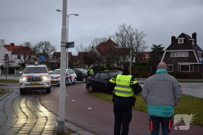 Fietser gewond bij botsing met automobilist