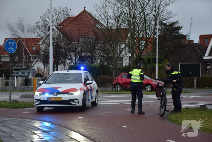Fietser gewond bij botsing met automobilist
