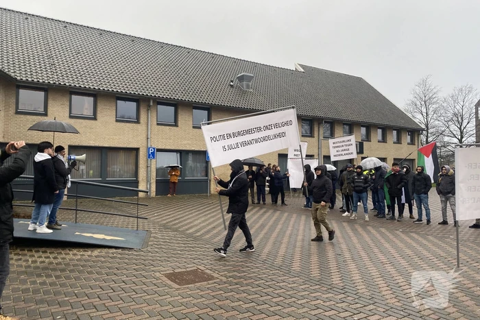 Veel politie-inzet bij demonstratie voor Marokaans gezin
