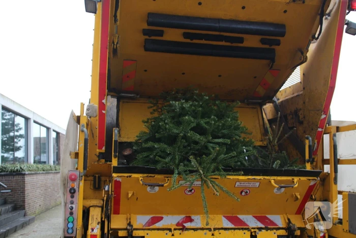 Kerstbomen ingezameld op 16 inzamellocaties