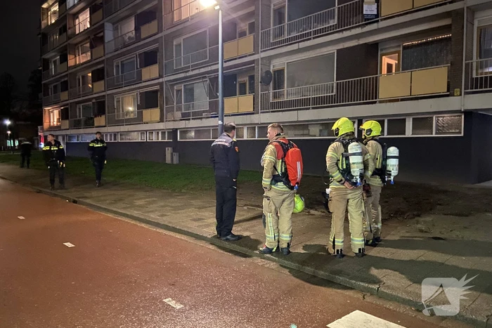 Brandweer ingezet voor gaslekkage