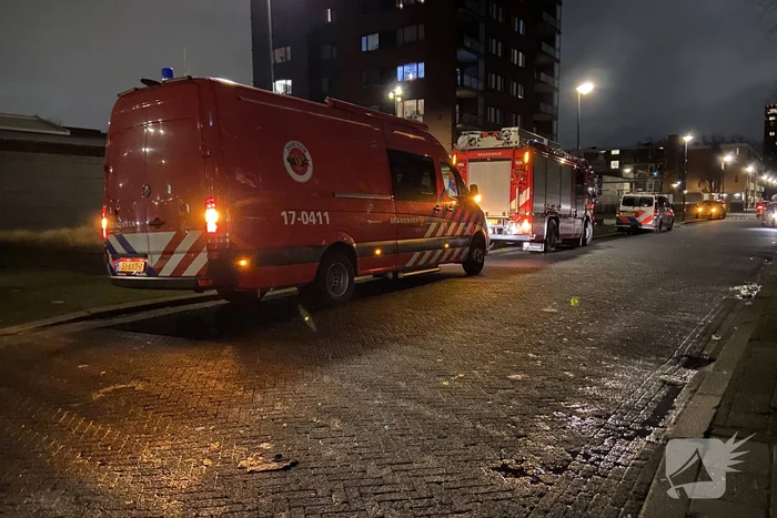Brandweer ingezet voor gaslekkage