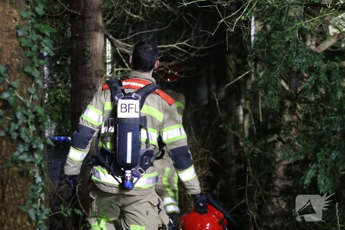 Persoon gewond bij brand in slaapkamer