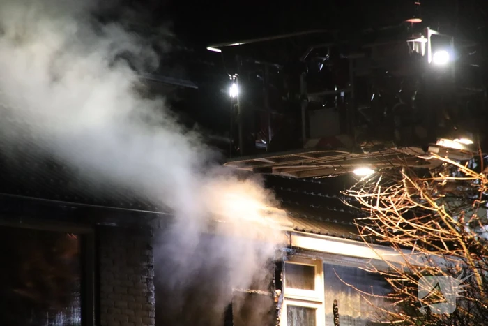 Persoon gewond bij brand in slaapkamer