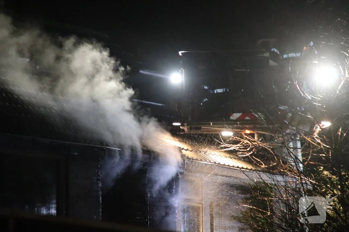 Persoon gewond bij brand in slaapkamer