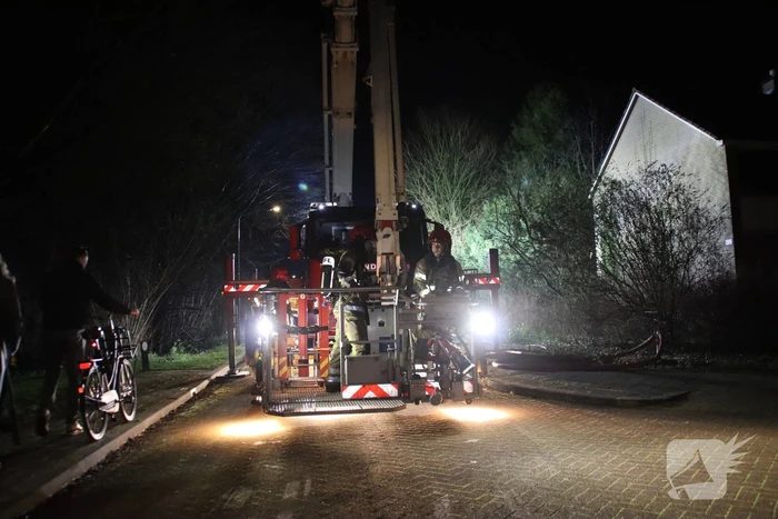 Persoon gewond bij brand in slaapkamer