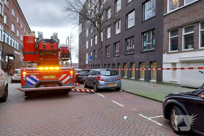 Dakpannen vallen naar beneden
