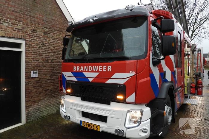 Brand in schoorsteen snel onder controle