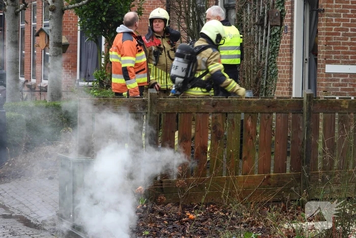 Brand in schoorsteen snel onder controle